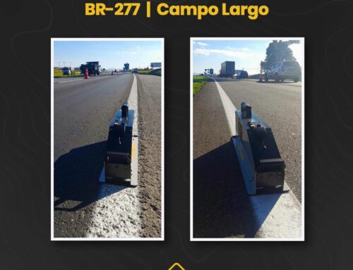 Obras: Teste de Reflectância BR-277 – Campo Largo