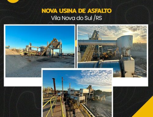 Novidades: Nova Usina de Asfalto – Vila Nova do Sul/RS